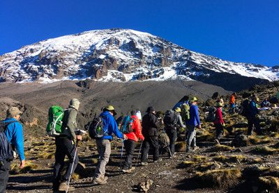 Trekking til Kilimanjaros top