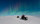 Nordlys på snescooter
