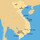 Kort over Vietnam