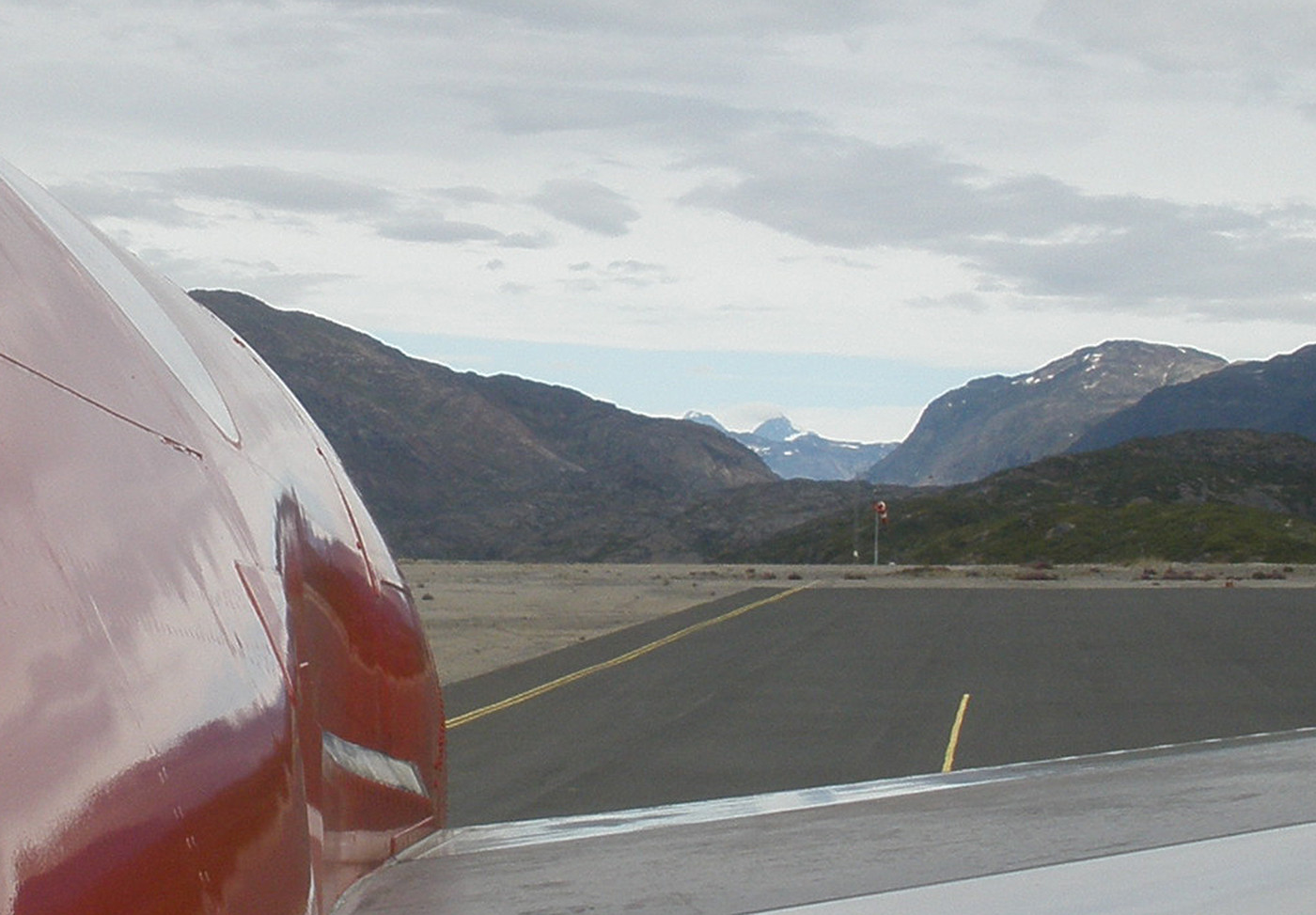 Narsarsuaq Airport in South Greenland