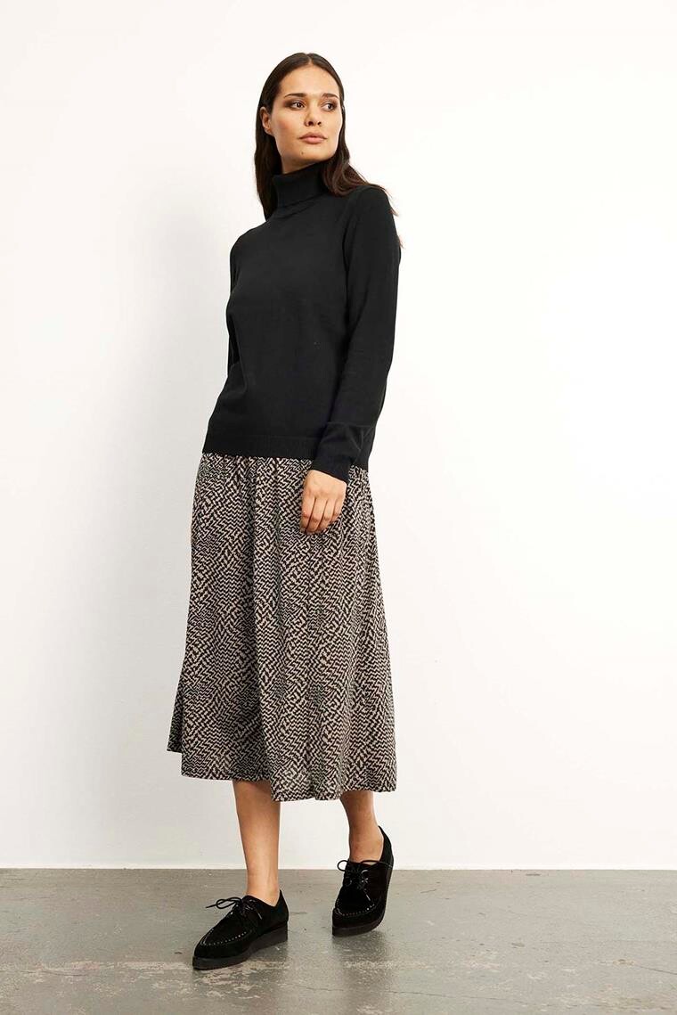[eessay] DOT CANCAN SKIRT /追跡付 IN FRONT SUSSI SKIRT 15923 999