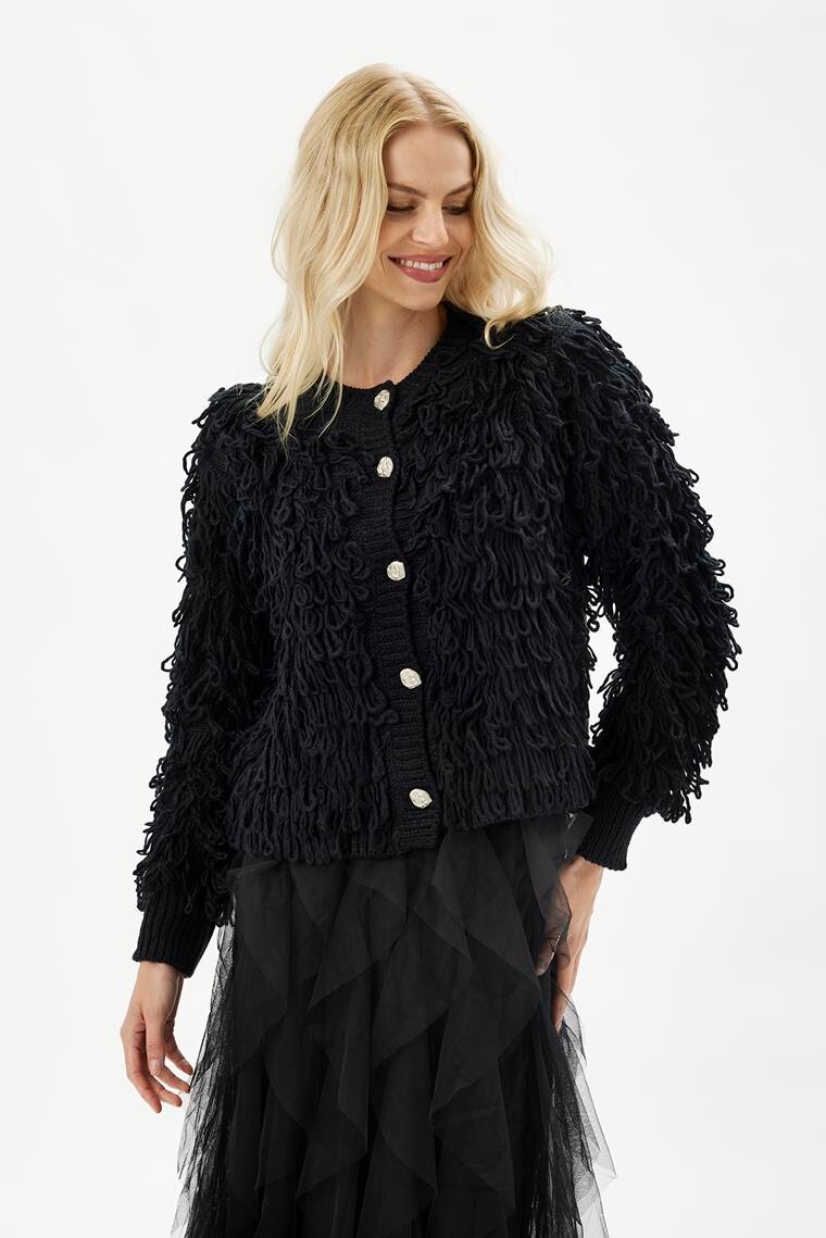 トップス used gothic over frill cardigan used gothic over frill cardigan