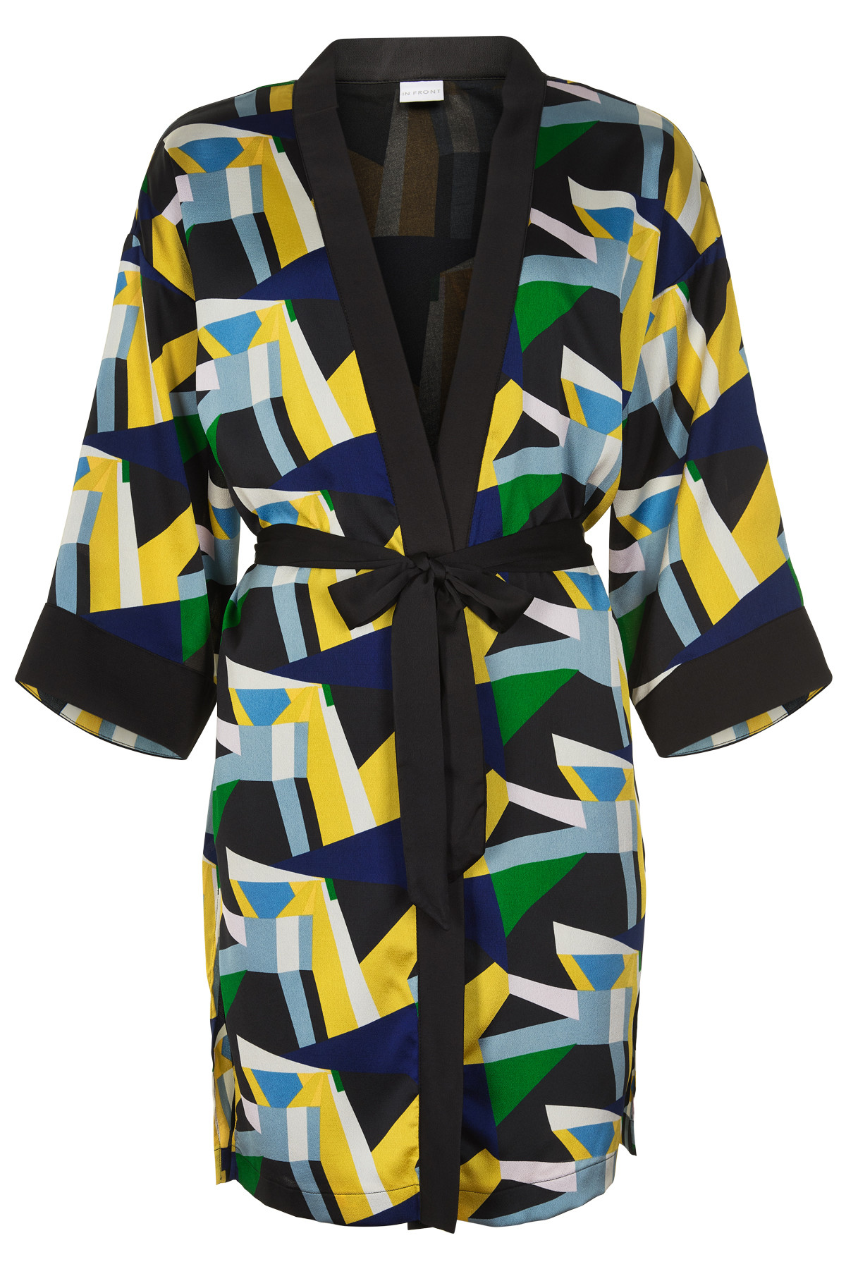 Billede af IN FRONT ISABEL KIMONO CARDIGAN 12858 (Multicolour 000, S/M)