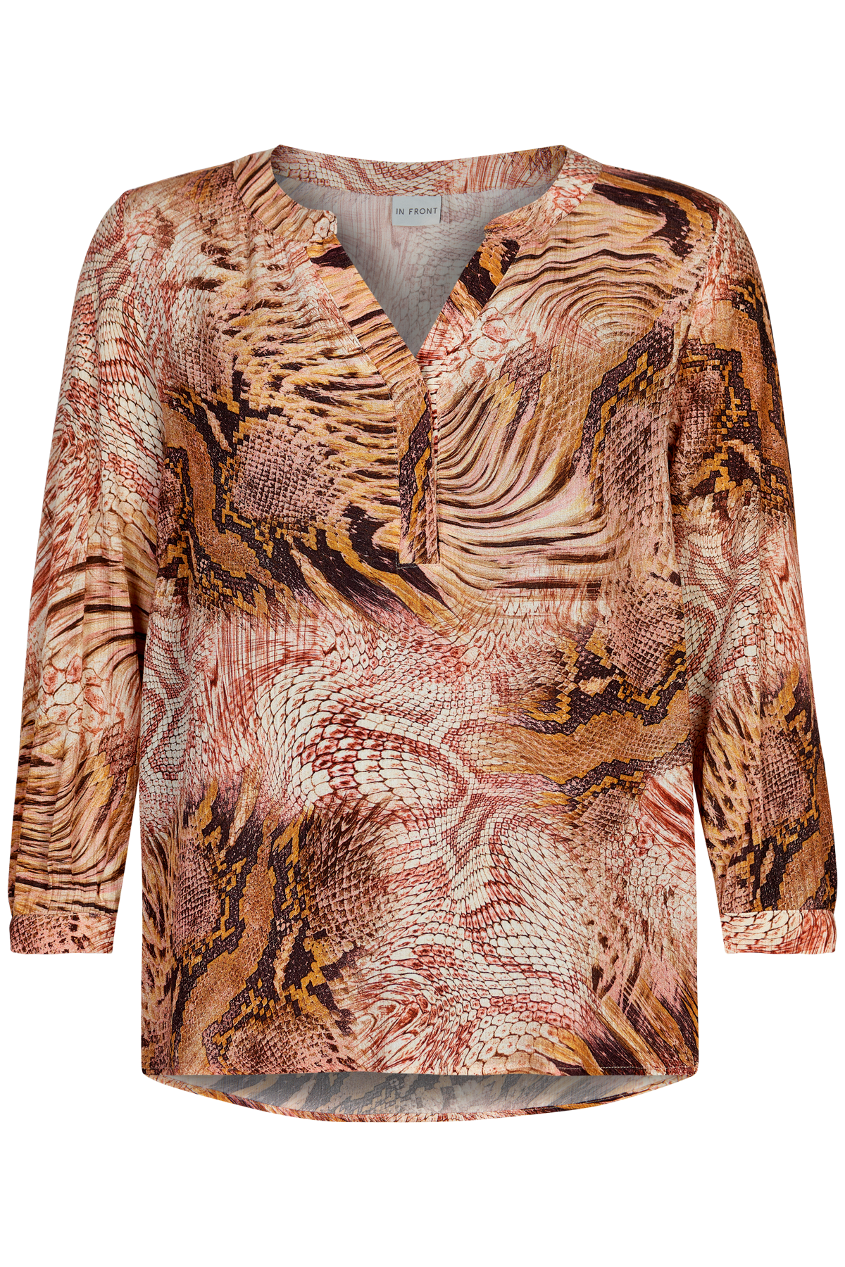 IN FRONT SOFFI BLOUSE 13712 115 (Sahara 115)