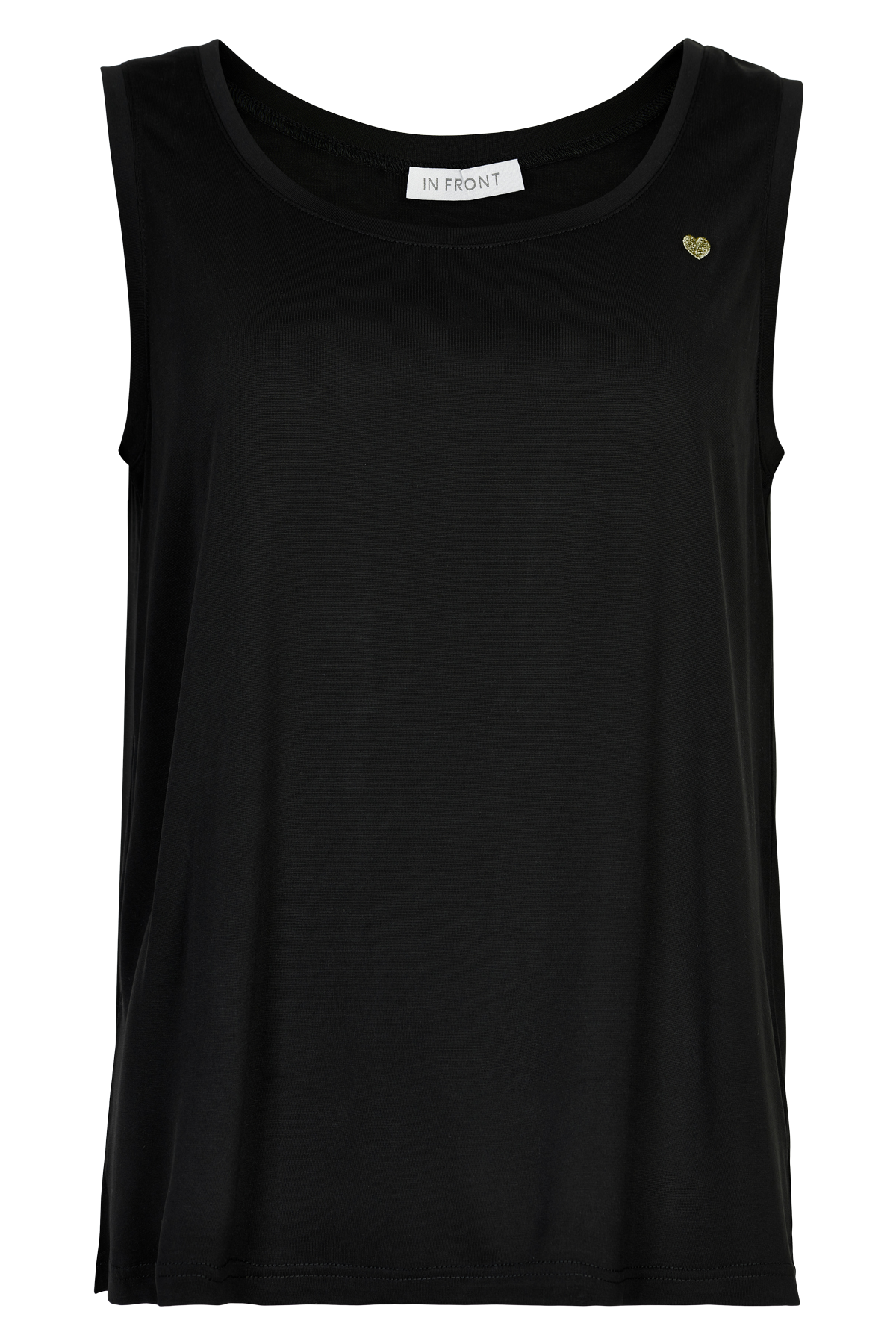 Nina Top Farve Black Størrelse Xl Dame Fra In Front