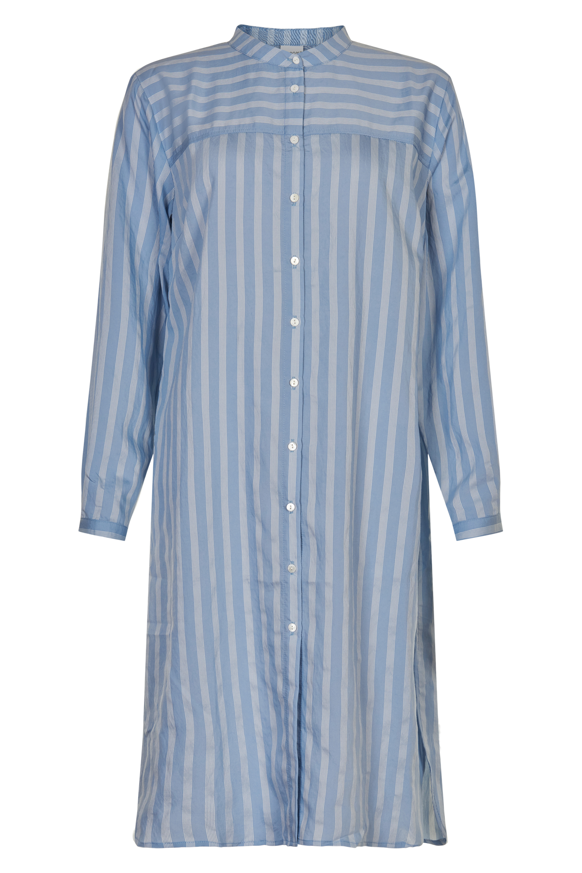 IN FRONT Lilja Lang Skjorte, Farve: Light Blue, Størrelse: S, Dame
