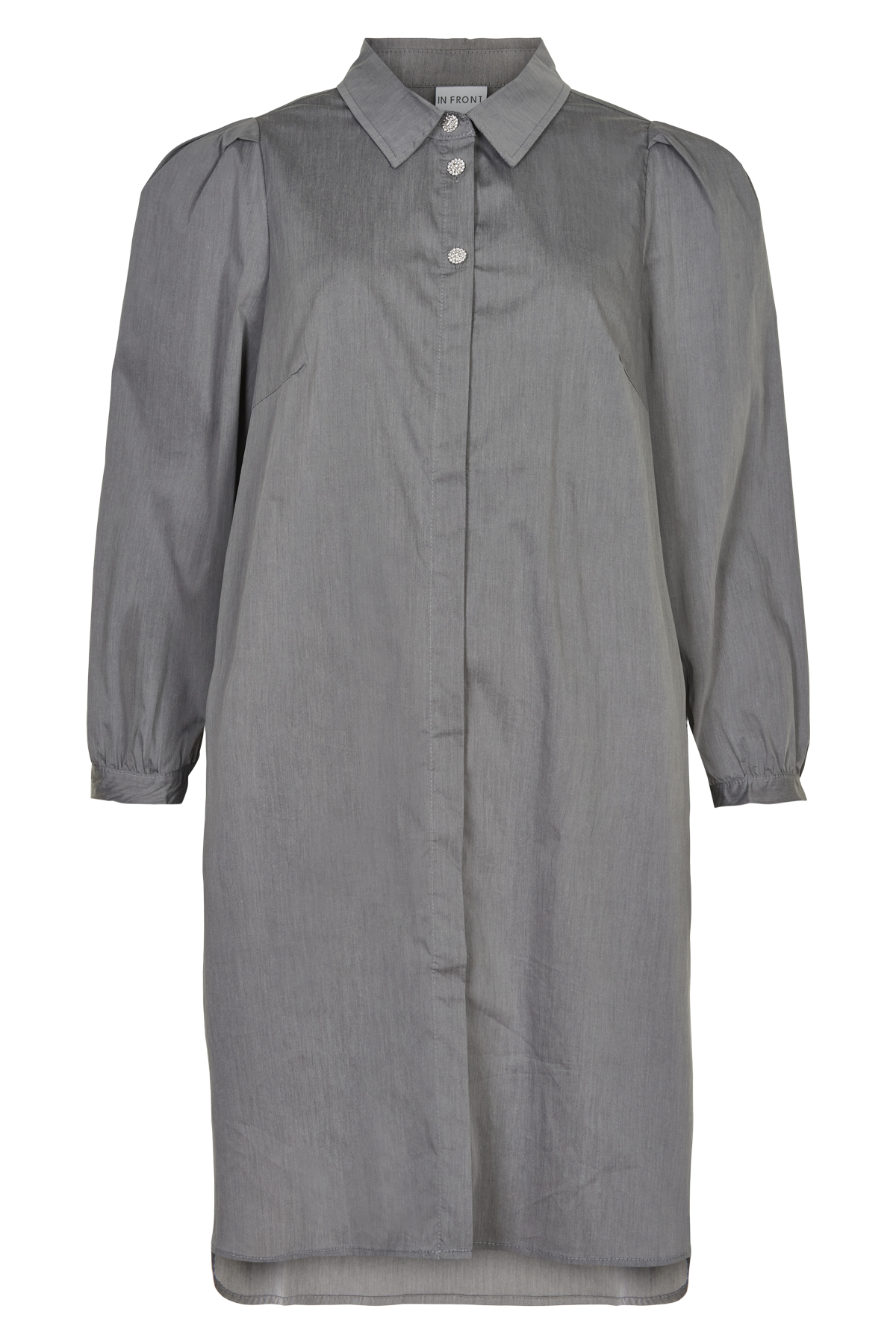 Front Alicia Long Shirt 14588 921 Grey