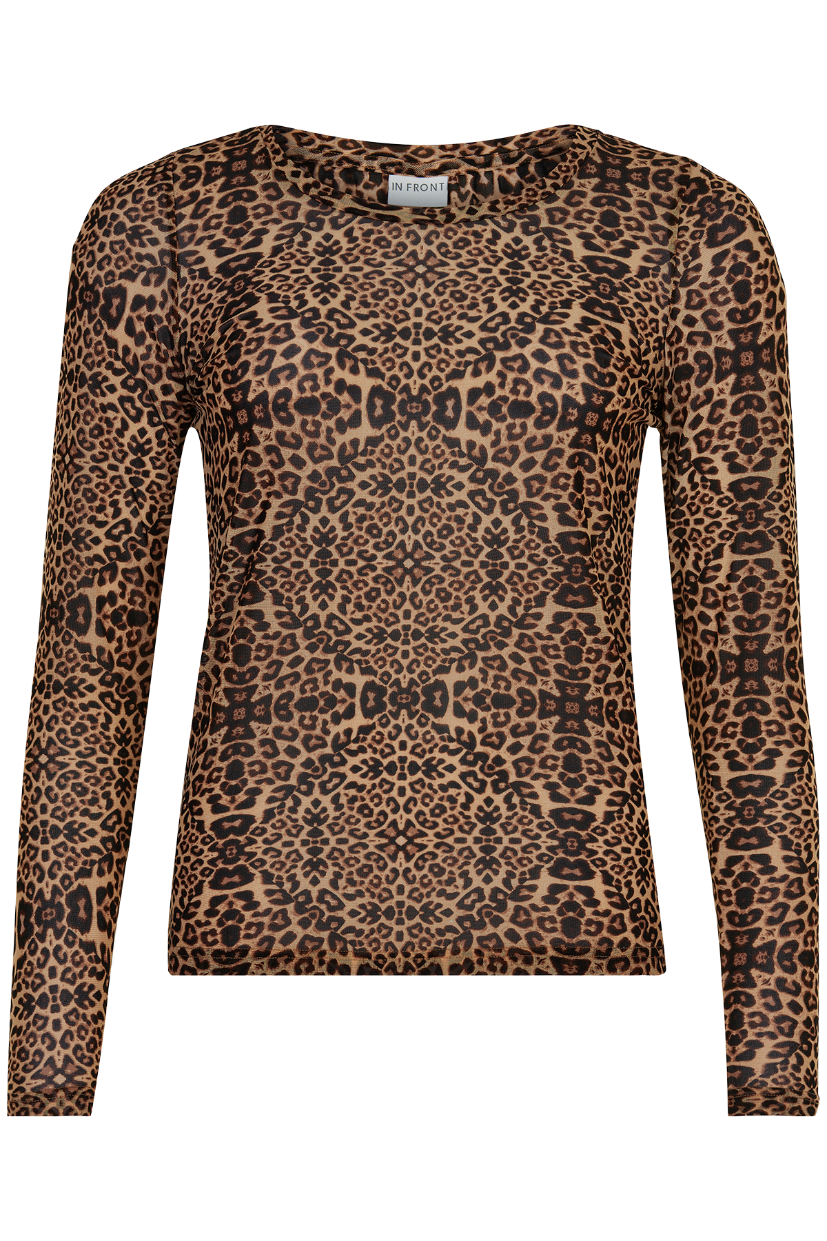 Billede af IN FRONT GURLI MESH T-SHIRT 14810 801 (Brown, S)