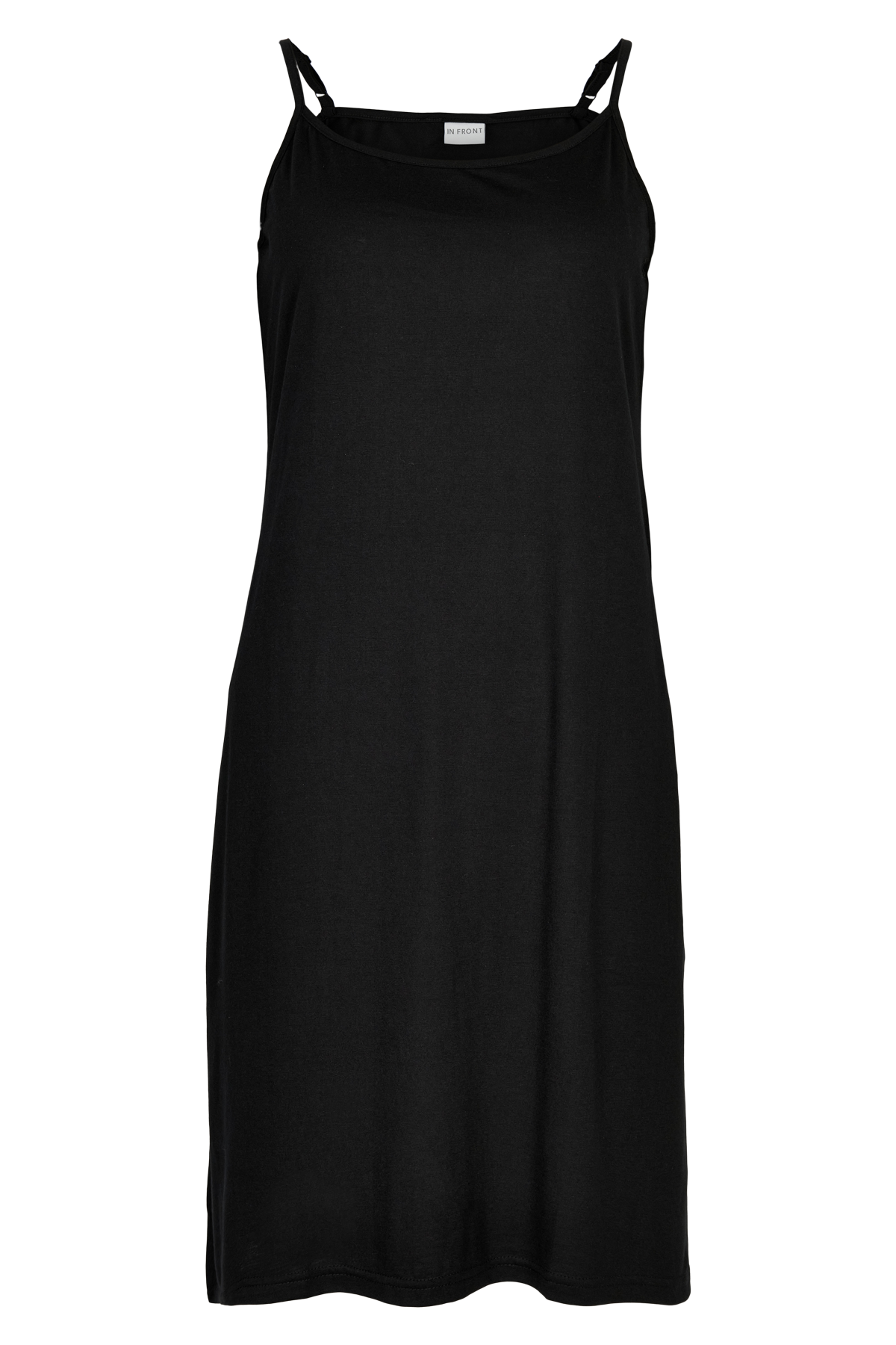 IN FRONT SLIP LINING DRESS 14809 999 (Black 999, XXL)