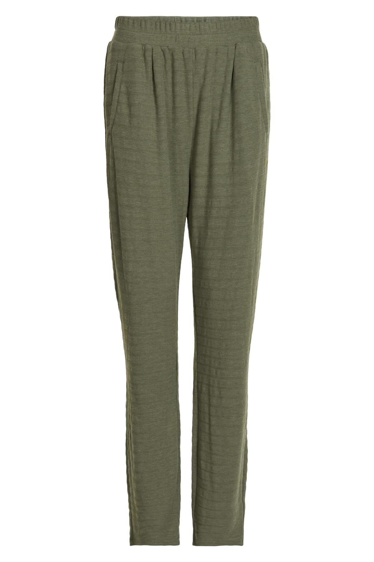 Front Cosy Bukser Farve: Green Størrelse: Dame