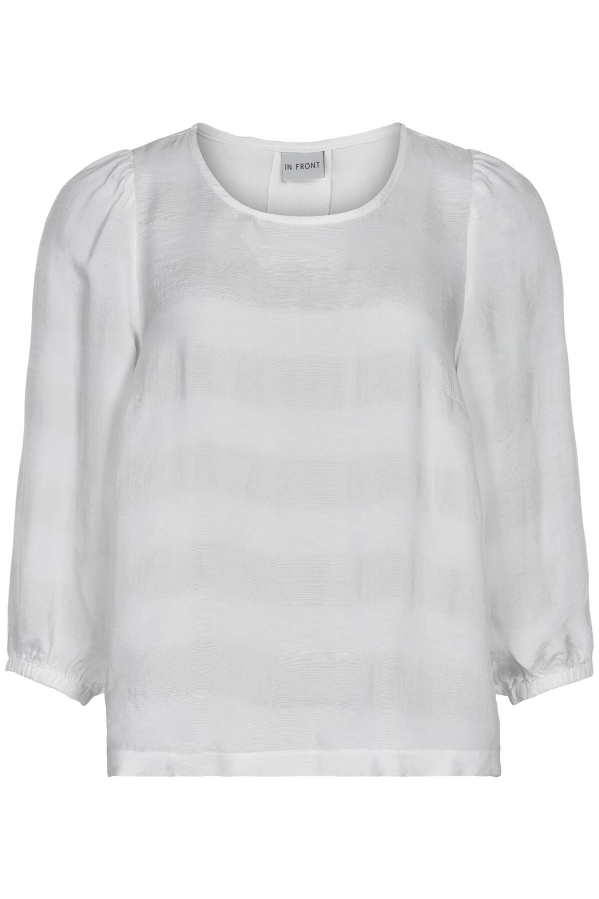 IN FRONT FILLA BLOUSE 14930 010 (White 010)