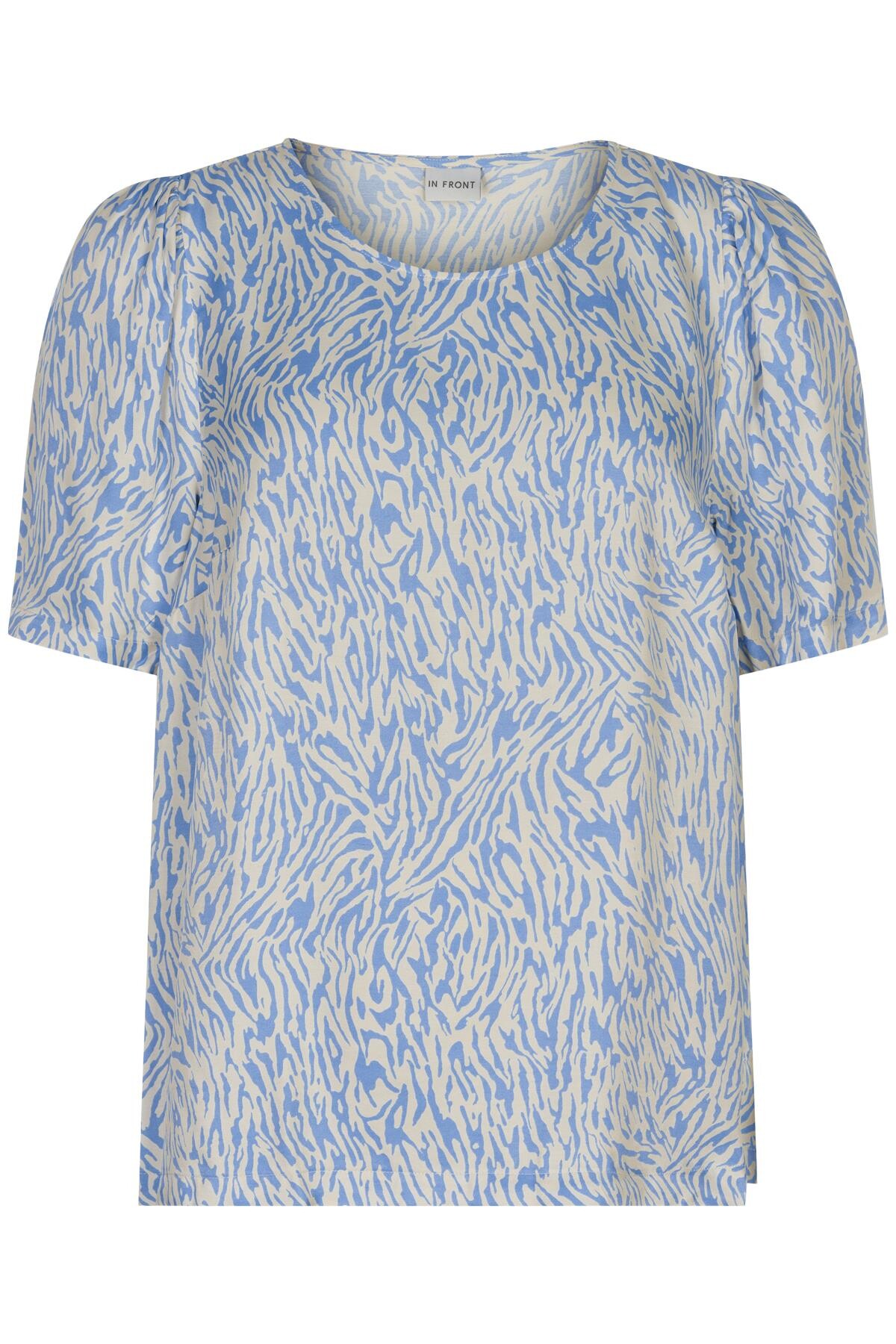 IN FRONT SHONA BLOUSE 14963 505 (Light Blue 505)
