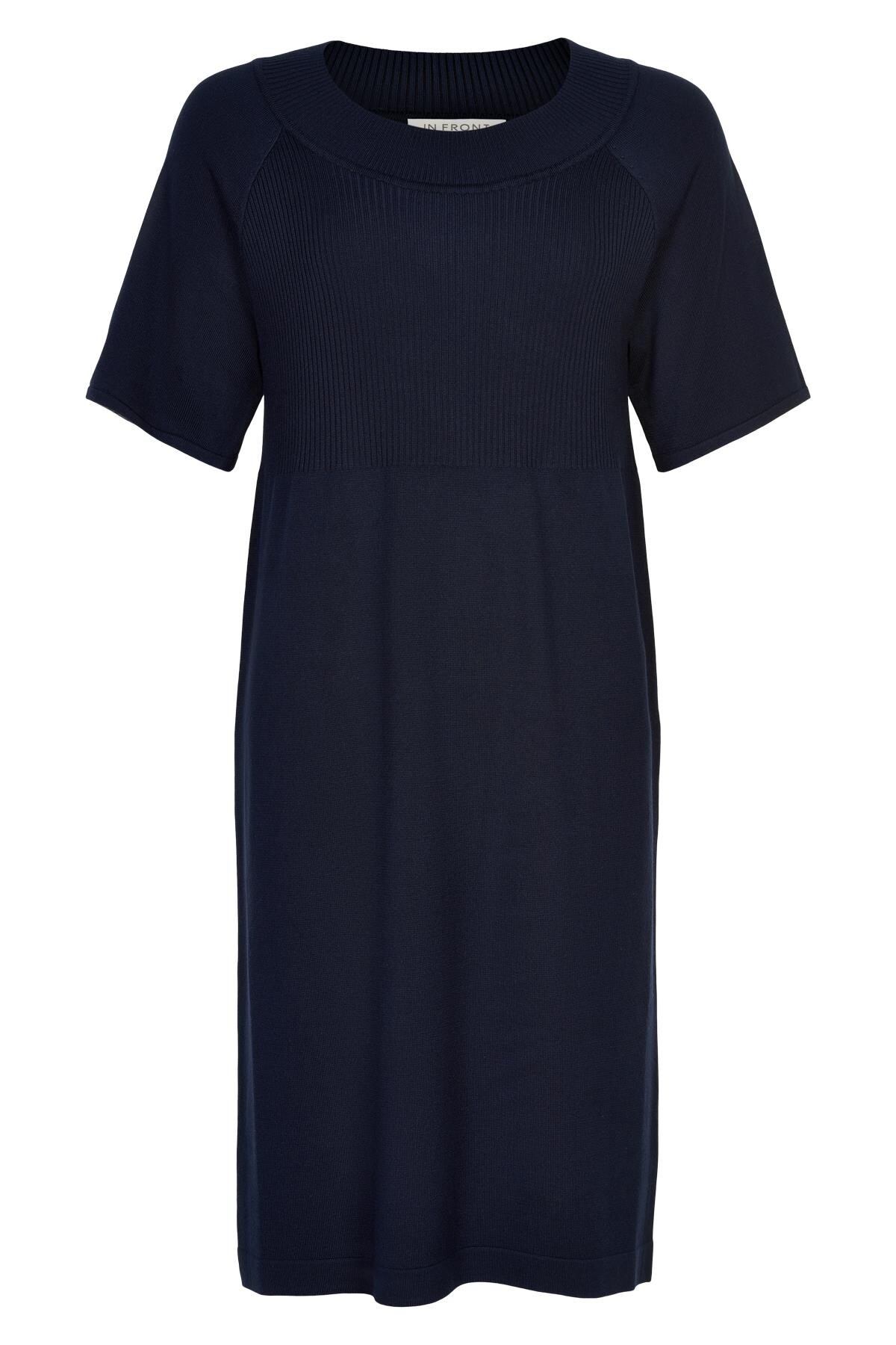IN FRONT CAMILLE KNIT DRESS 14921 591 (Navy 591)