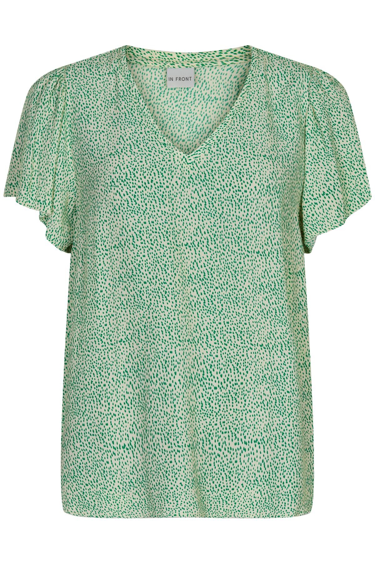 IN FRONT YALA BLOUSE 14933 640 (Grass 640)