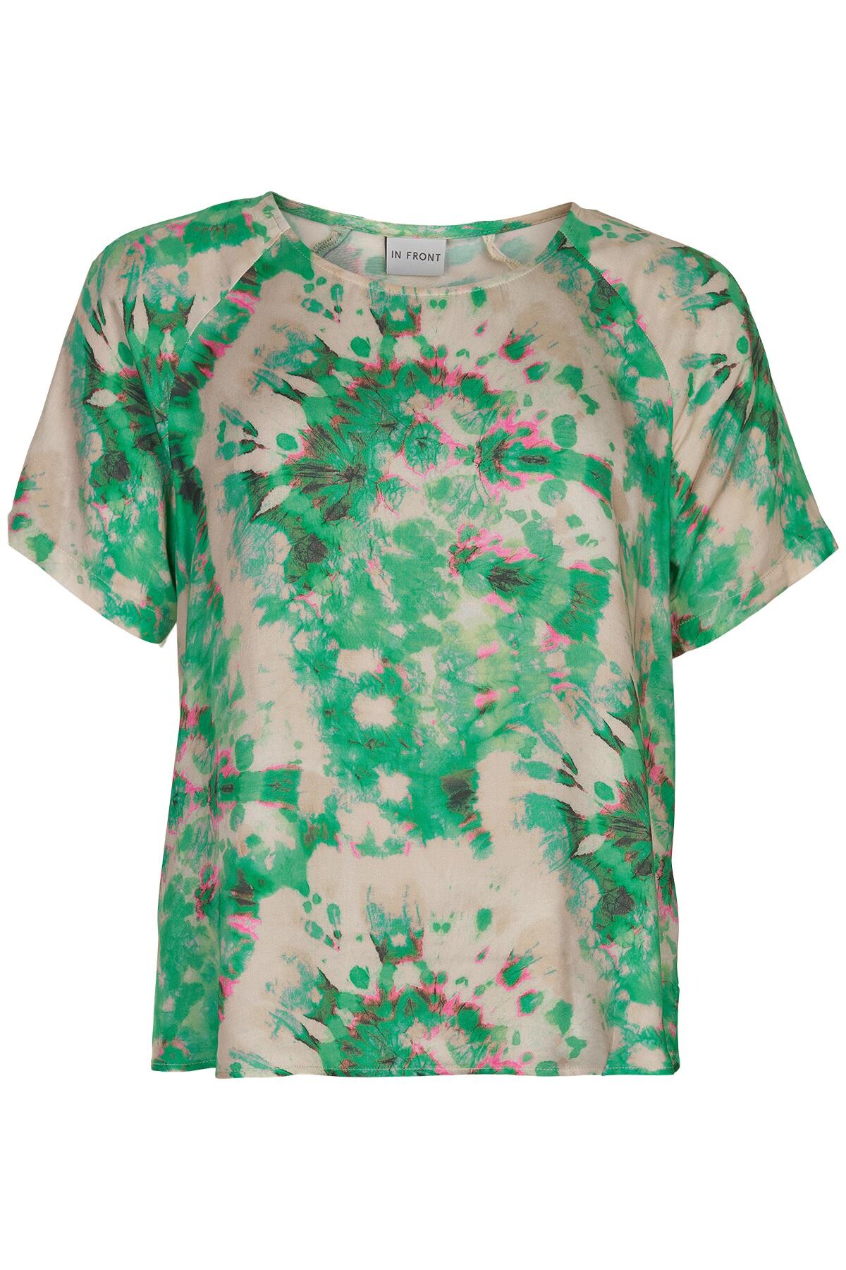 Front Skylar Bluse Farve: Grass Størrelse: Dame