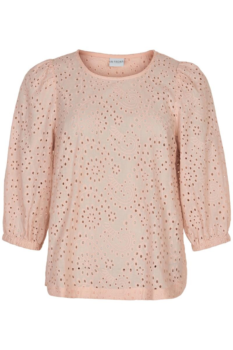 Front Allis Bluse Farve: Soft Rose Størrelse: Dame