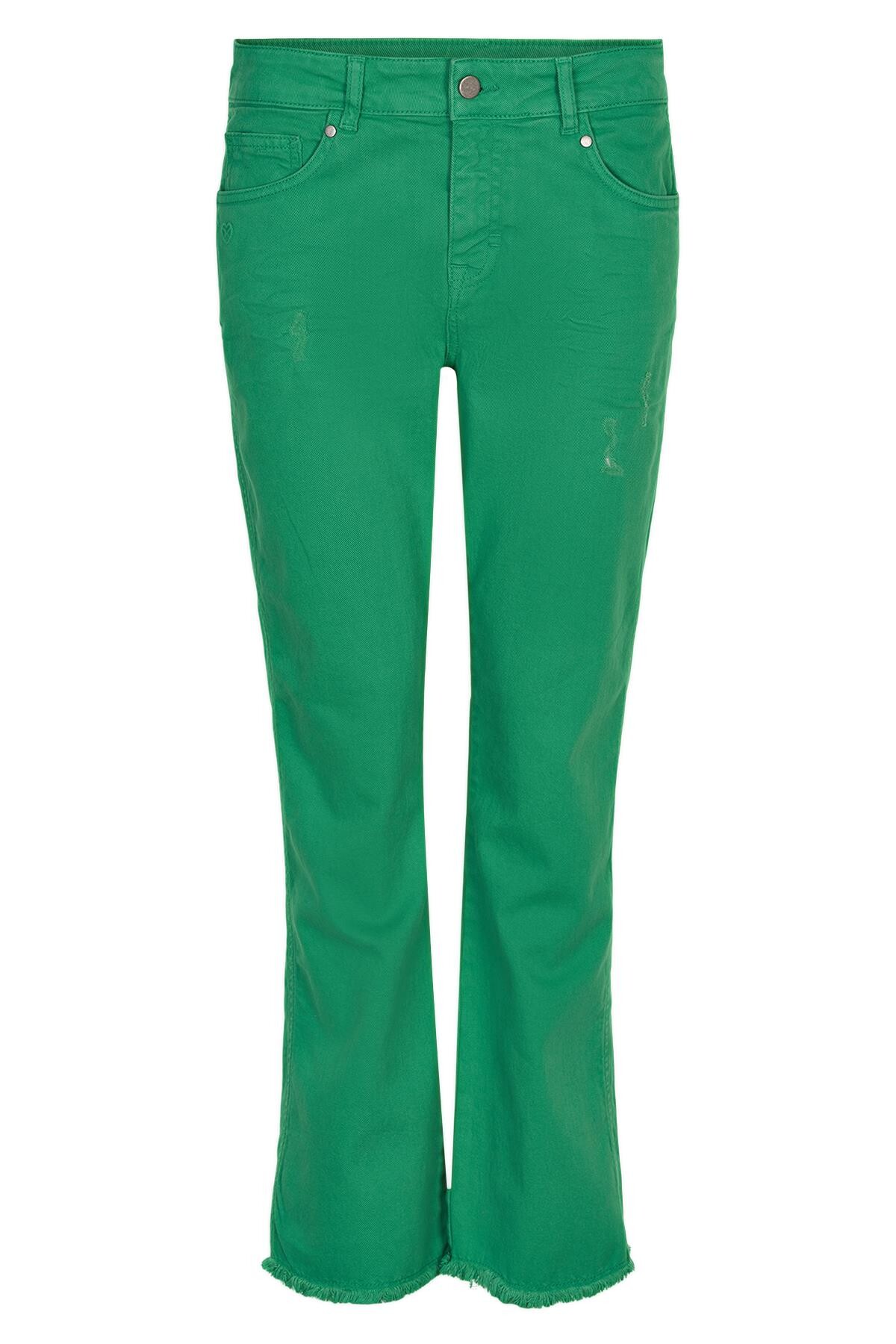 Se IN FRONT Ellie Jeans, Farve: Grass, Størrelse: 36, Dame hos Infront Women