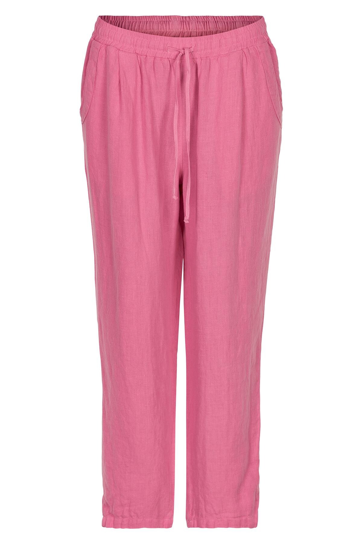 Front Lino Bukser Farve: Pink Størrelse: Dame