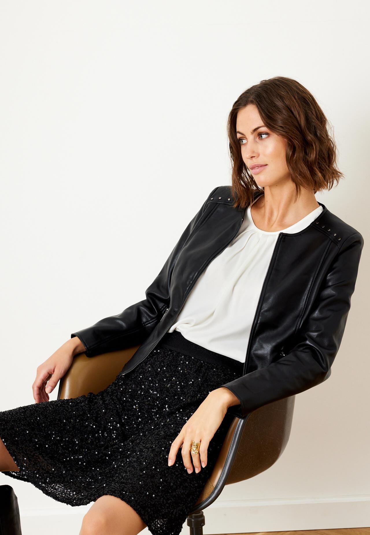 IN FRONT BELLA SKIRT 15402 999