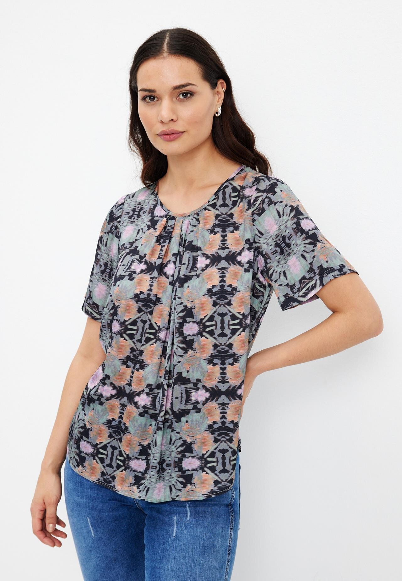 IN FRONT MONTANA BLOUSE 15625 591 (Navy 591, M)