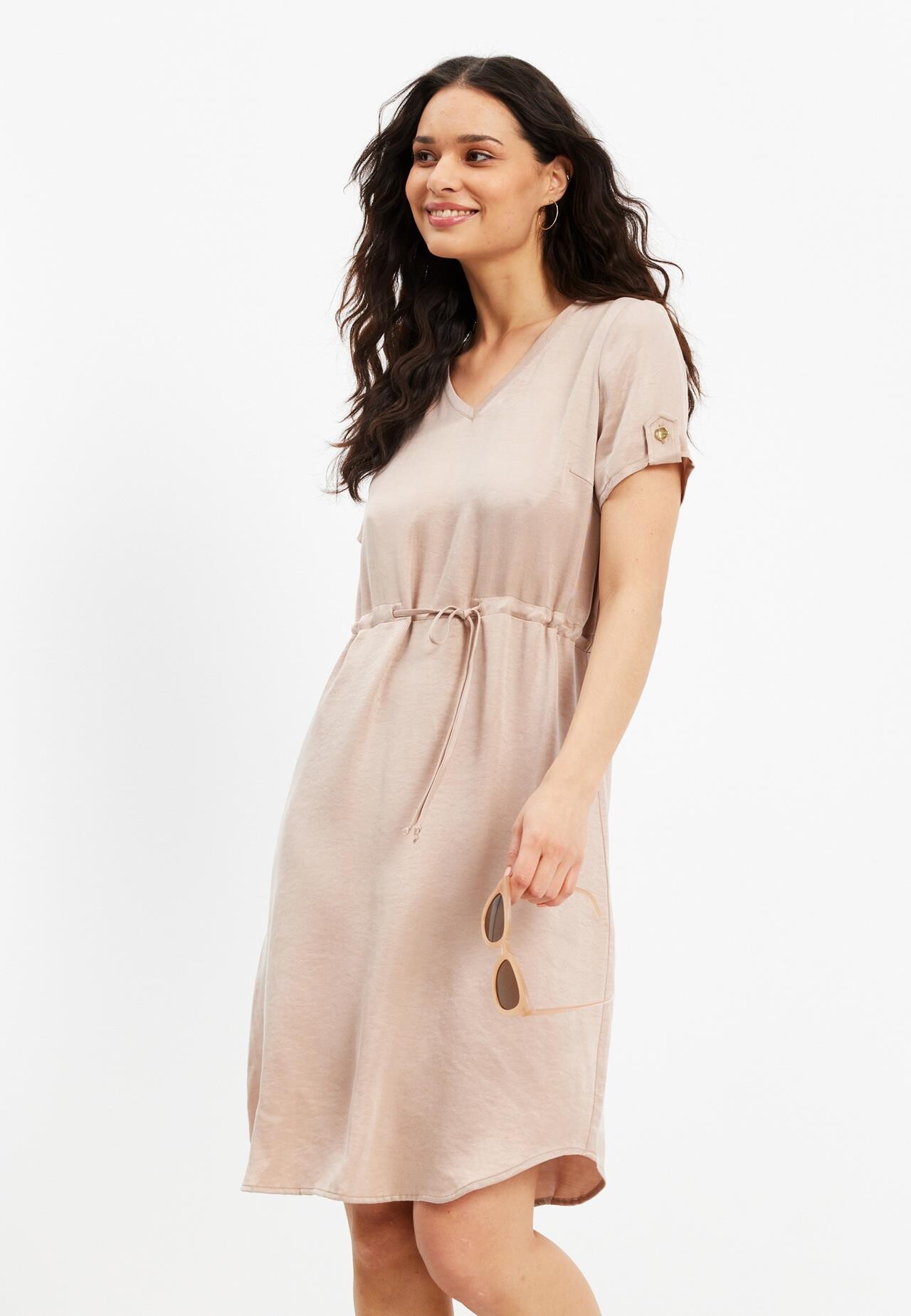 Front Smilla Dress 15725 815 Cafe Latte 815