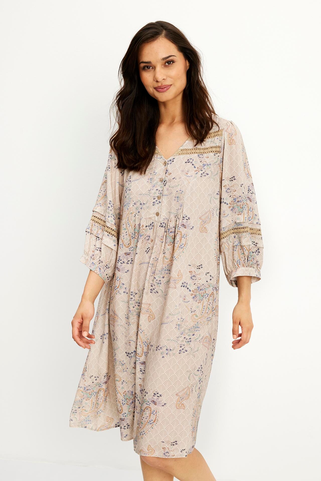 In Front Lizette Dress 15793 190 Nature 190 S