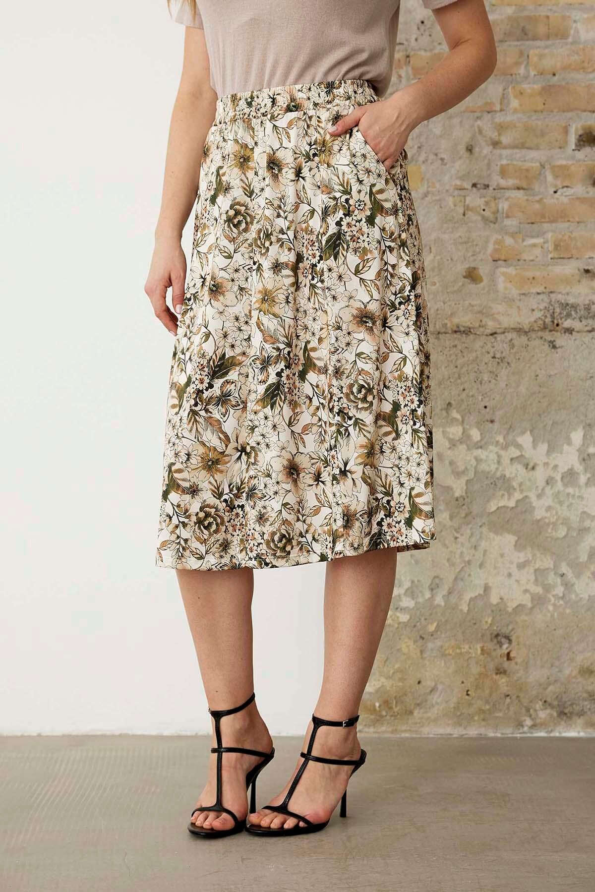 Front Sussi Nederdel Farve: Green Størrelse: Dame