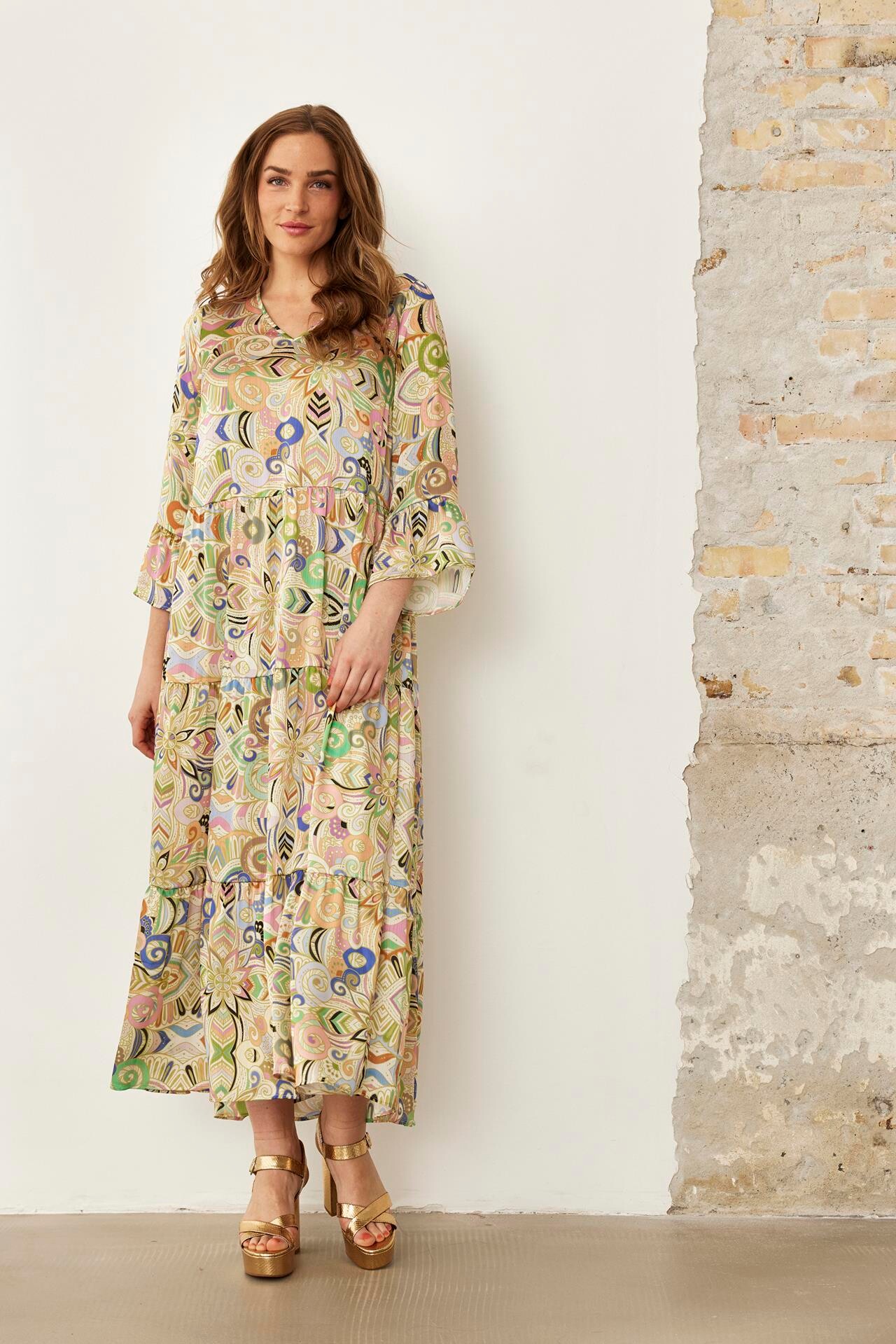 Front Olympia Dress 16240 000 Multicolor 000