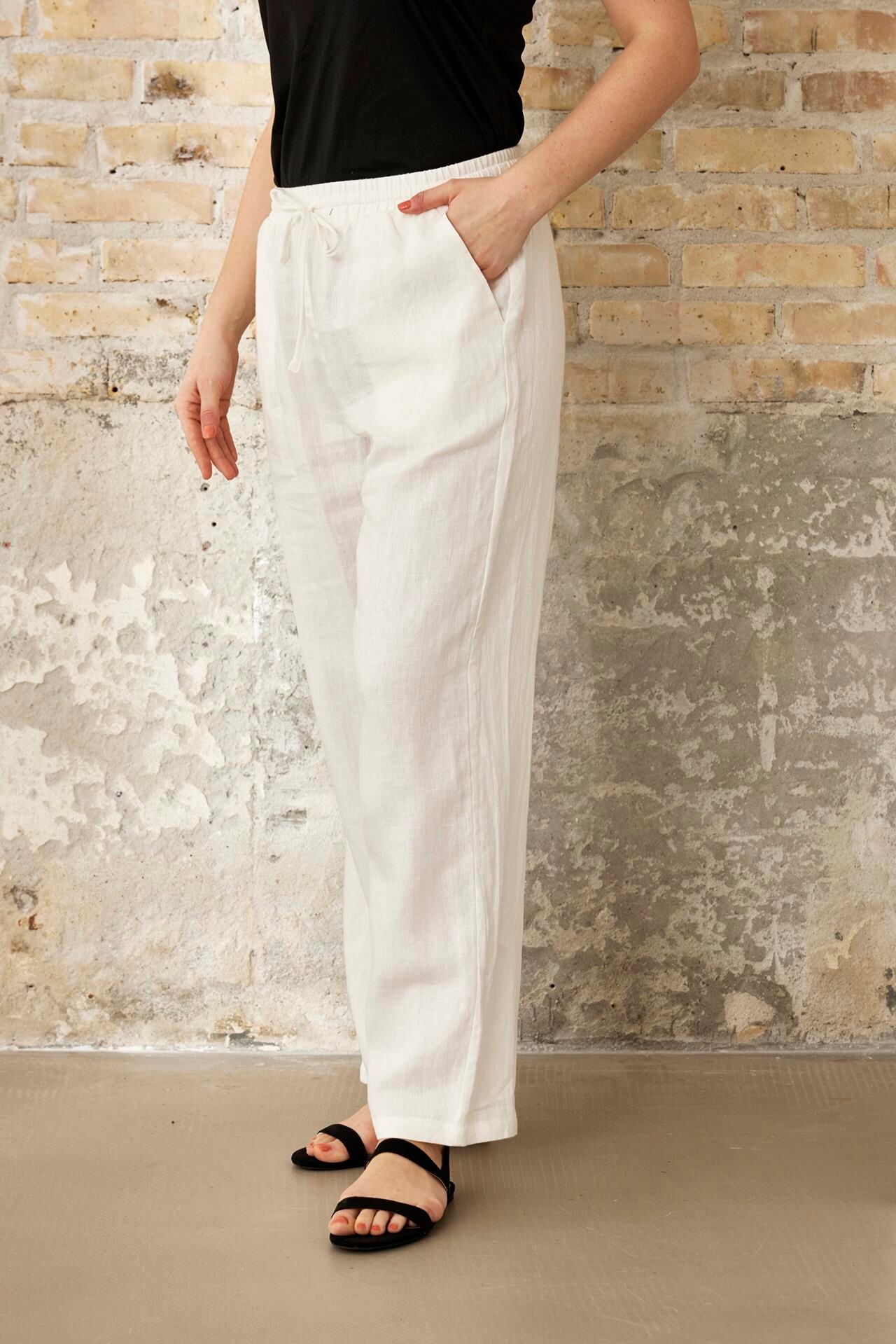 In Front Linea Bukser Farve: Off White Størrelse: S Dame
