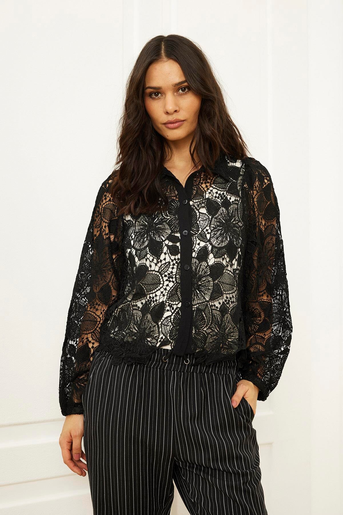 Front Odelia Jacket 16042 999 Black 999