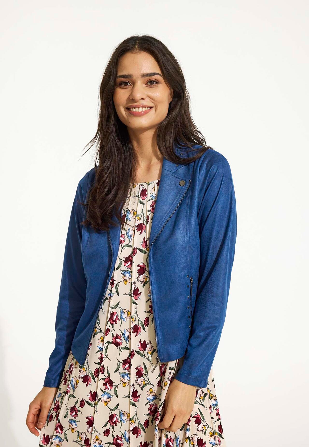 Front Mapelina Jacket 13926 560 Thunder Blue 560