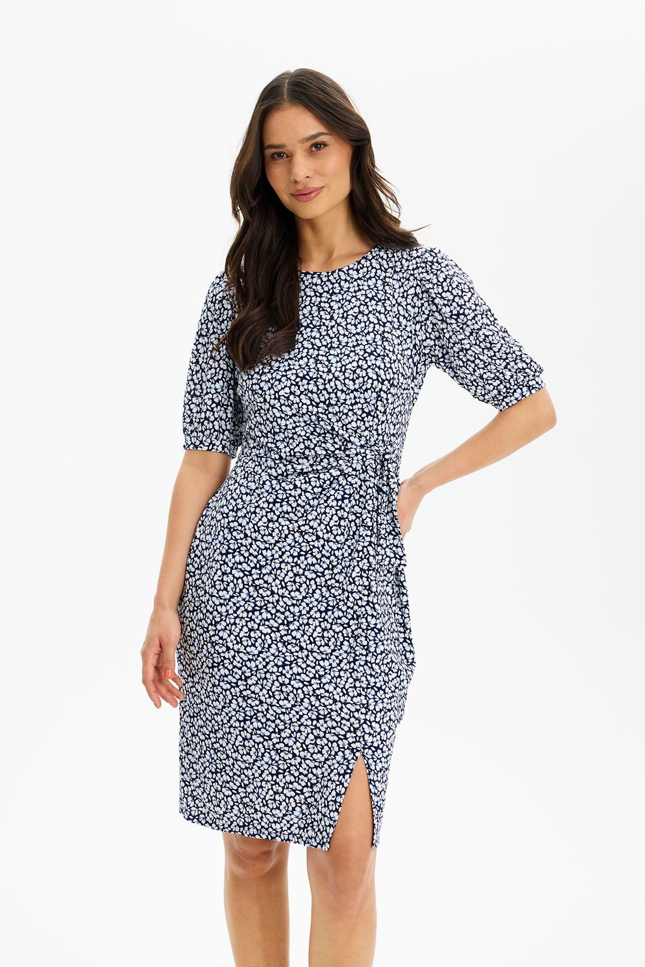 IN FRONT ROSY DRESS 16723 591 (Navy 591)