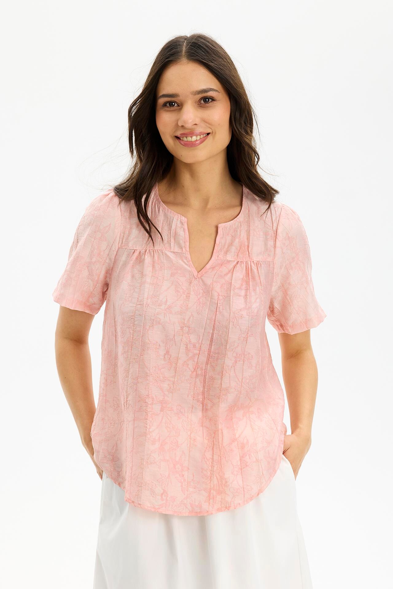 IN FRONT ANJA BLOUSE 16629 205 (Soft Rose 205)
