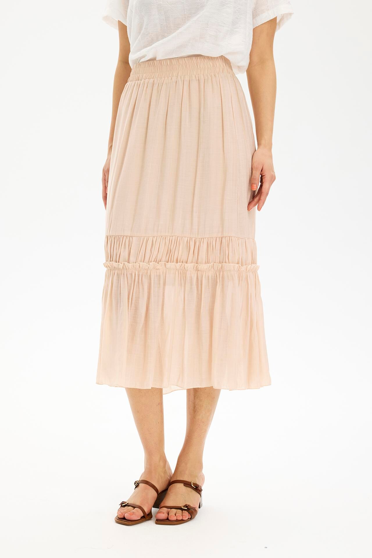 IN FRONT FALLON SKIRT 16635 191 (Sand 191)