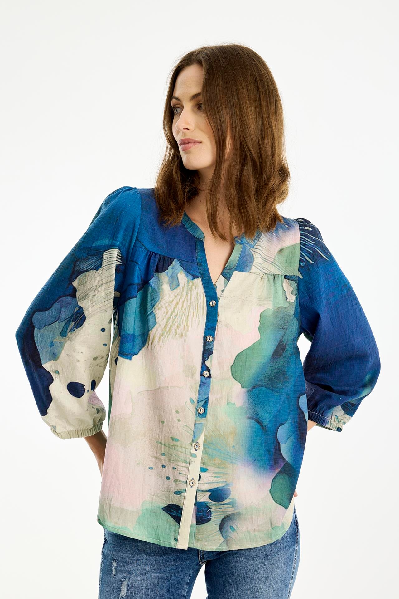 IN FRONT GUBBI SHIRT 16726 501 (Blue 501)