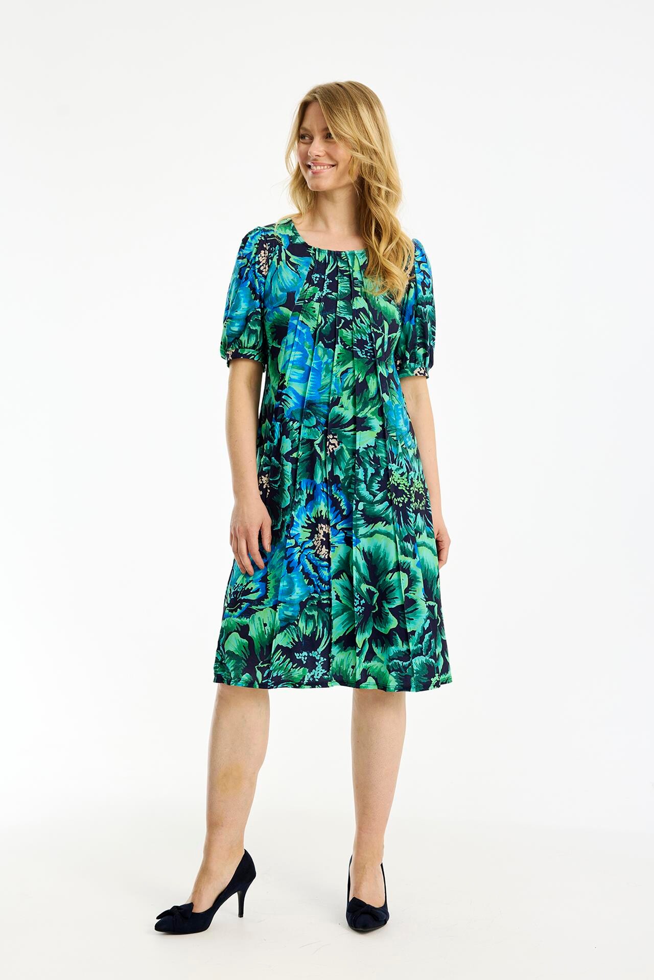 IN FRONT LUCETTE DRESS 16793 614 (Multi Green 614)