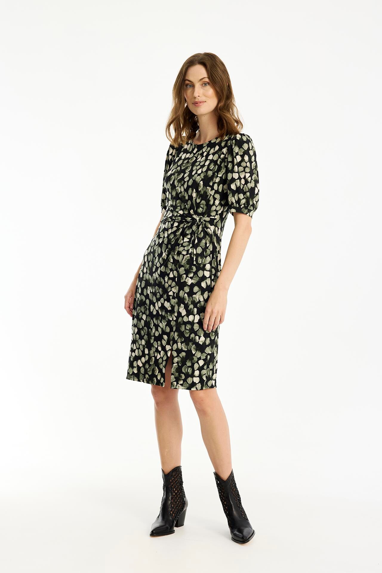 IN FRONT ROSY DRESS 16791 615 (Green 615)