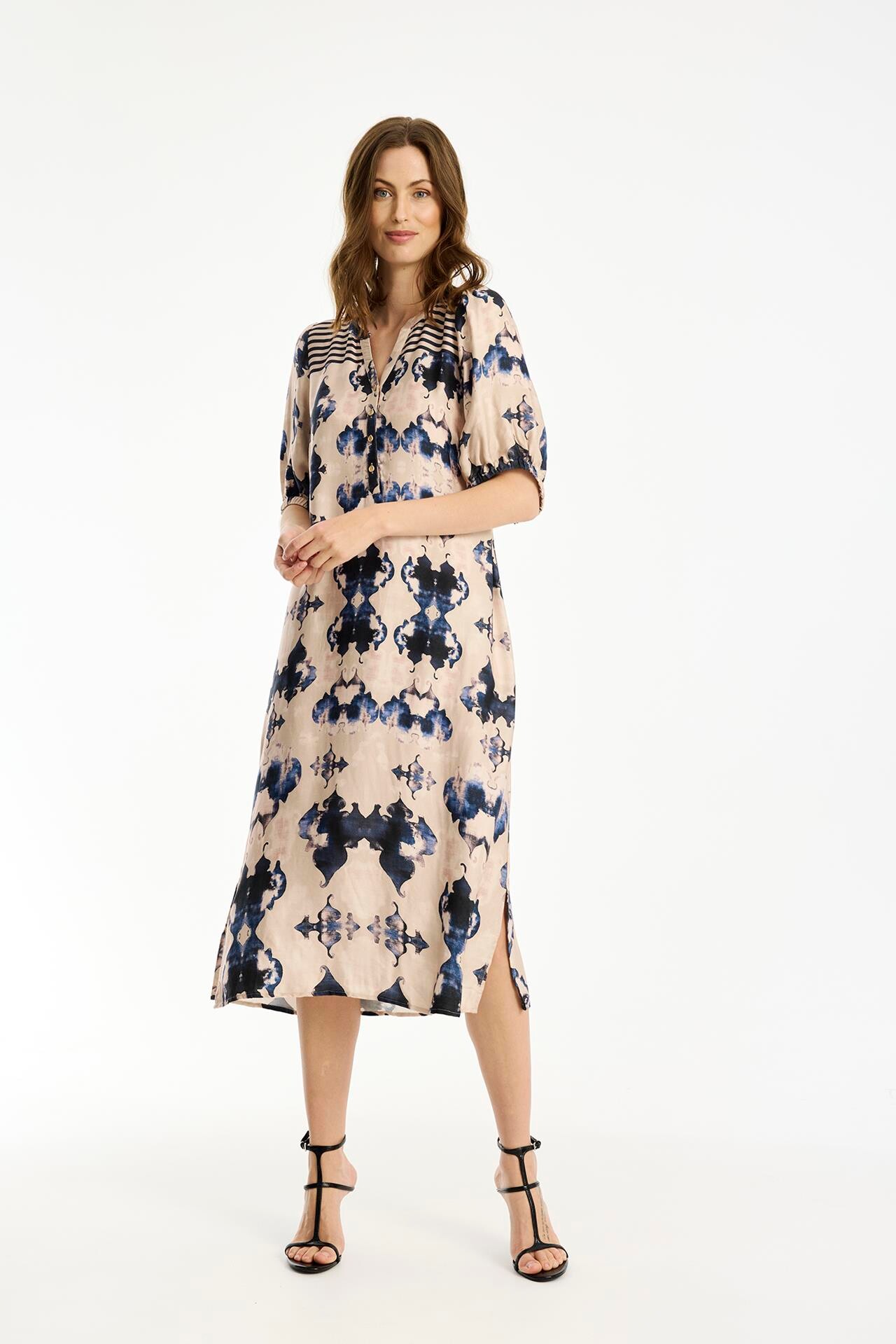 IN FRONT PIL DRESS 16761 501 (Blue 501)