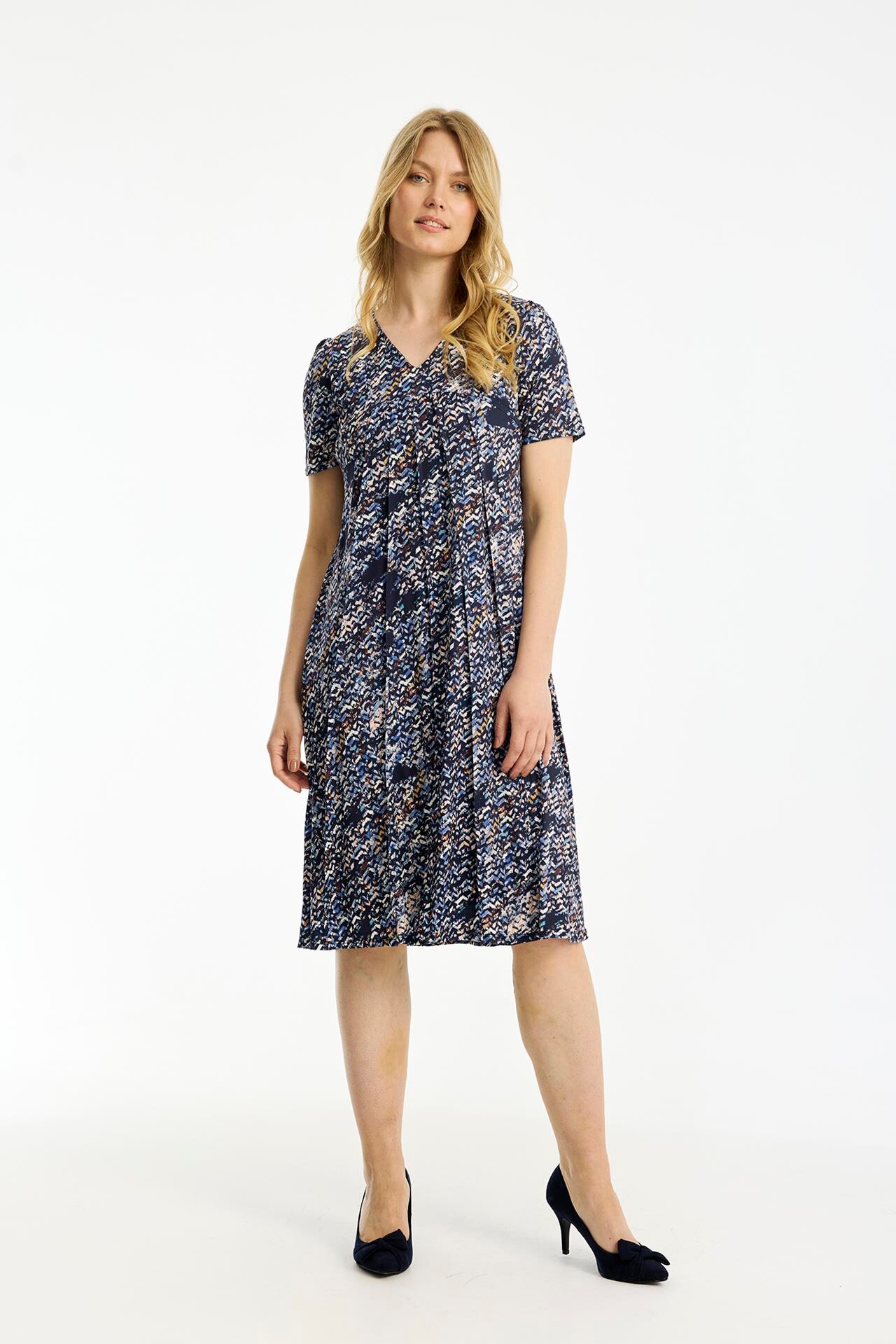 IN FRONT LUCY DRESS 16775 501 (Blue 501)