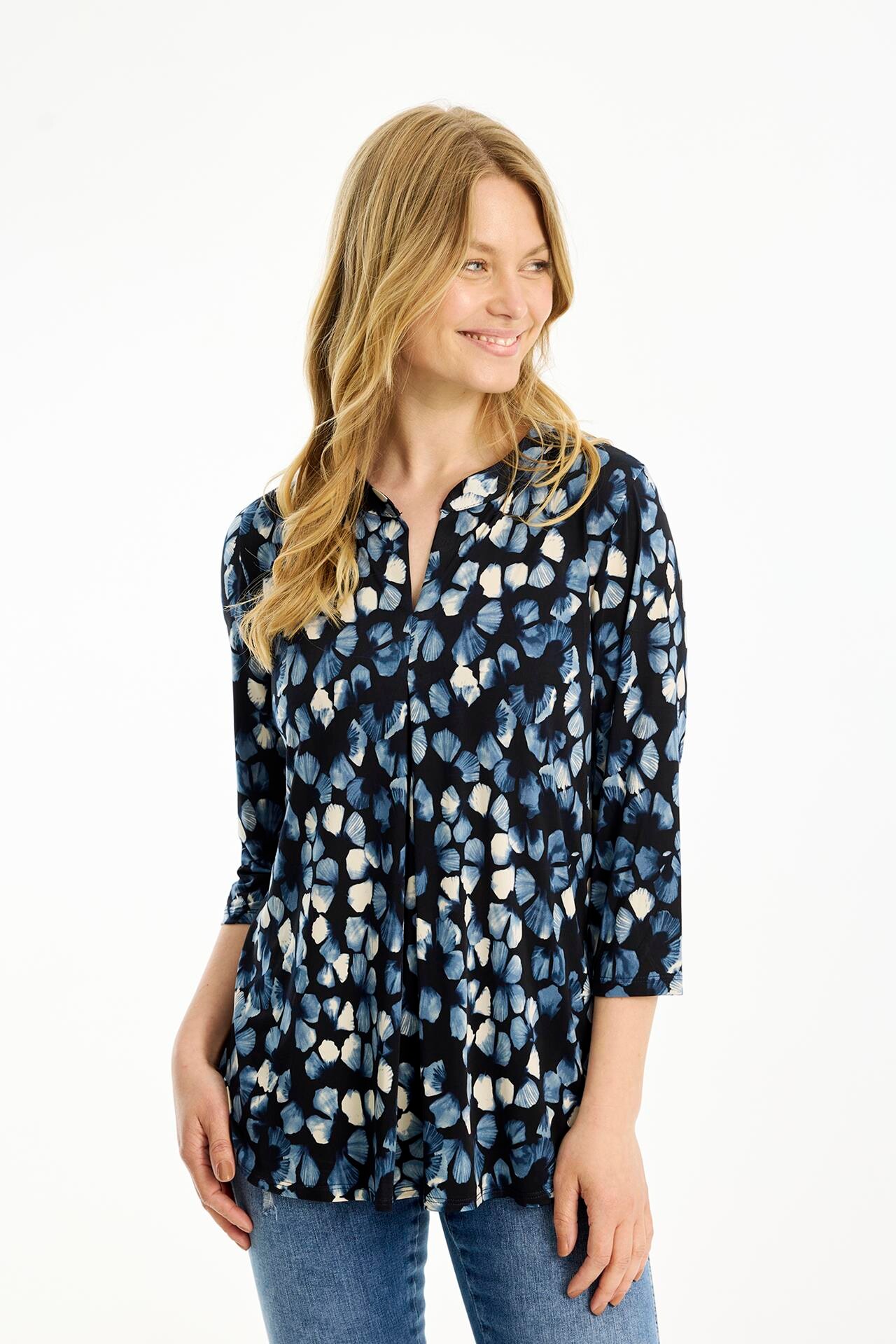 IN FRONT MARACOL BLOUSE 16777 501 (Blue 501)