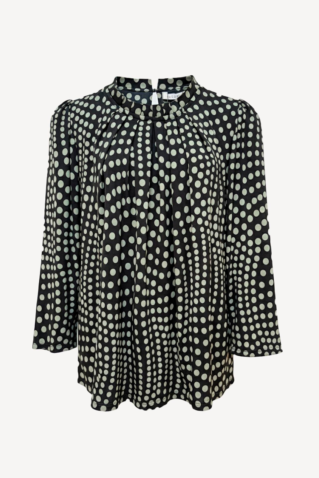 IN FRONT GRAZIA BLOUSE 16909 615 (Green 615)