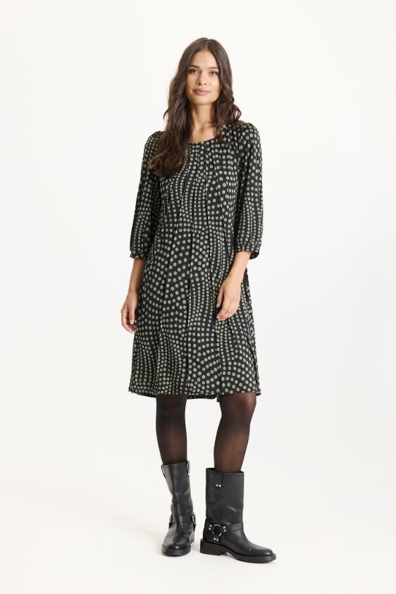IN FRONT LUCETTE DRESS 16866 615 (Green 615)