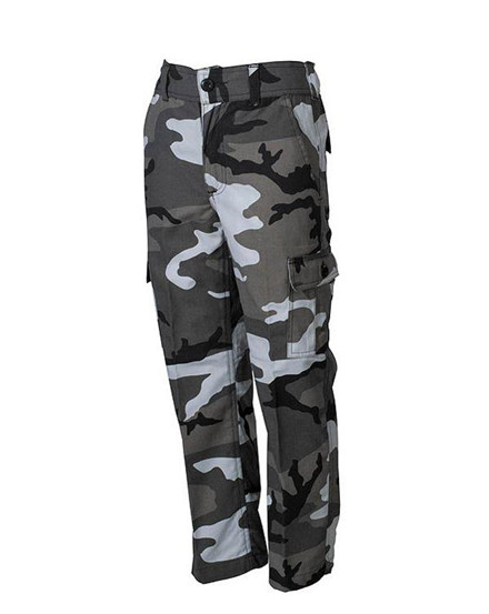 Kids Boys Travel Camouflage Cotton Trousers Army Sportwear School Jogging Pants 