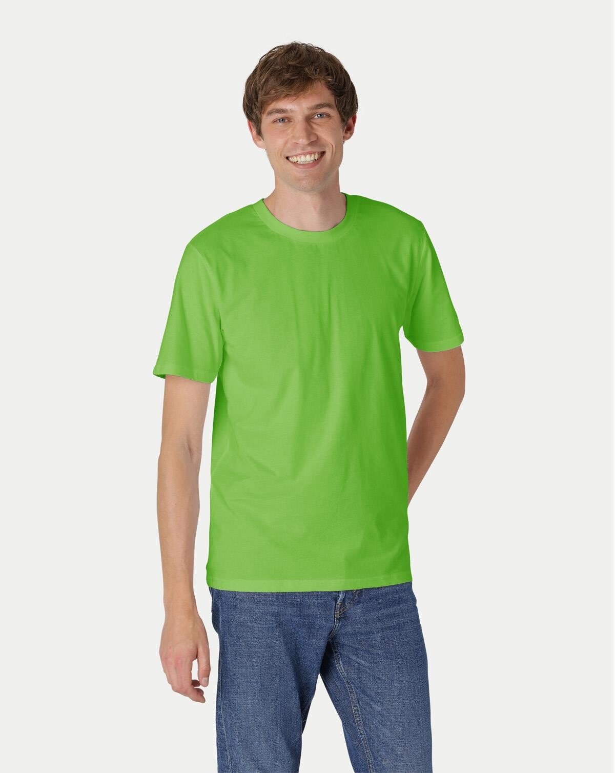 Billede af Neutral Organic - Unisex Regular T-shirt (Lime, M)
