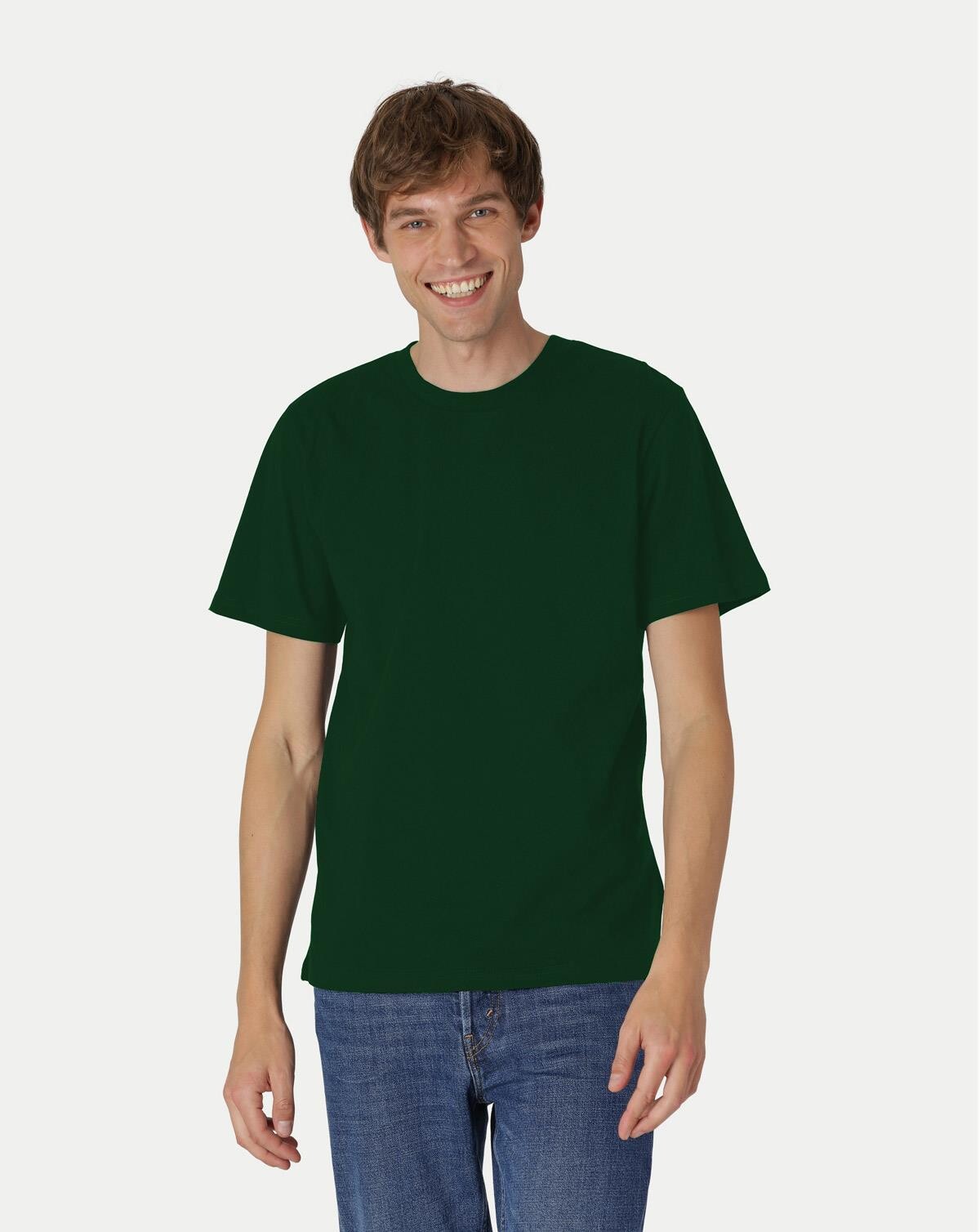 Billede af Neutral Organic - Unisex Regular T-shirt (Flaskegrøn, 2XL)