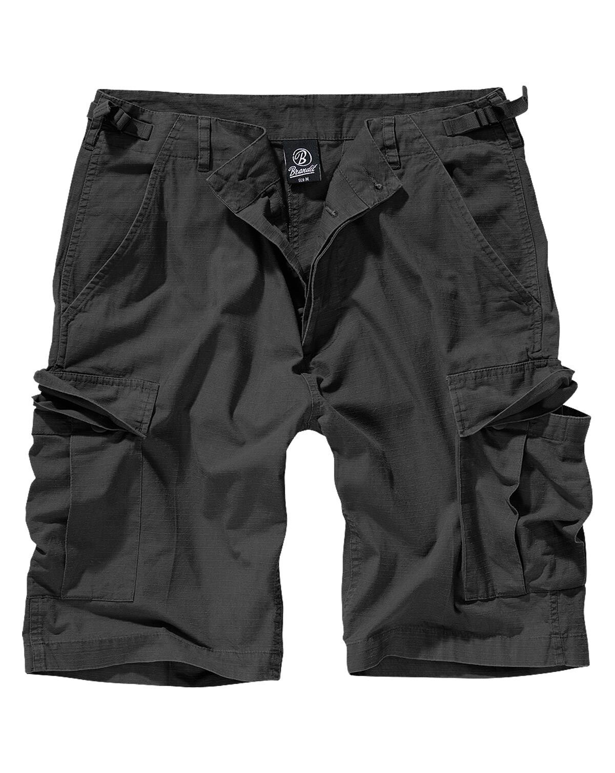 Brandit BDU Ripstop Shorts (Sort, 6XL)