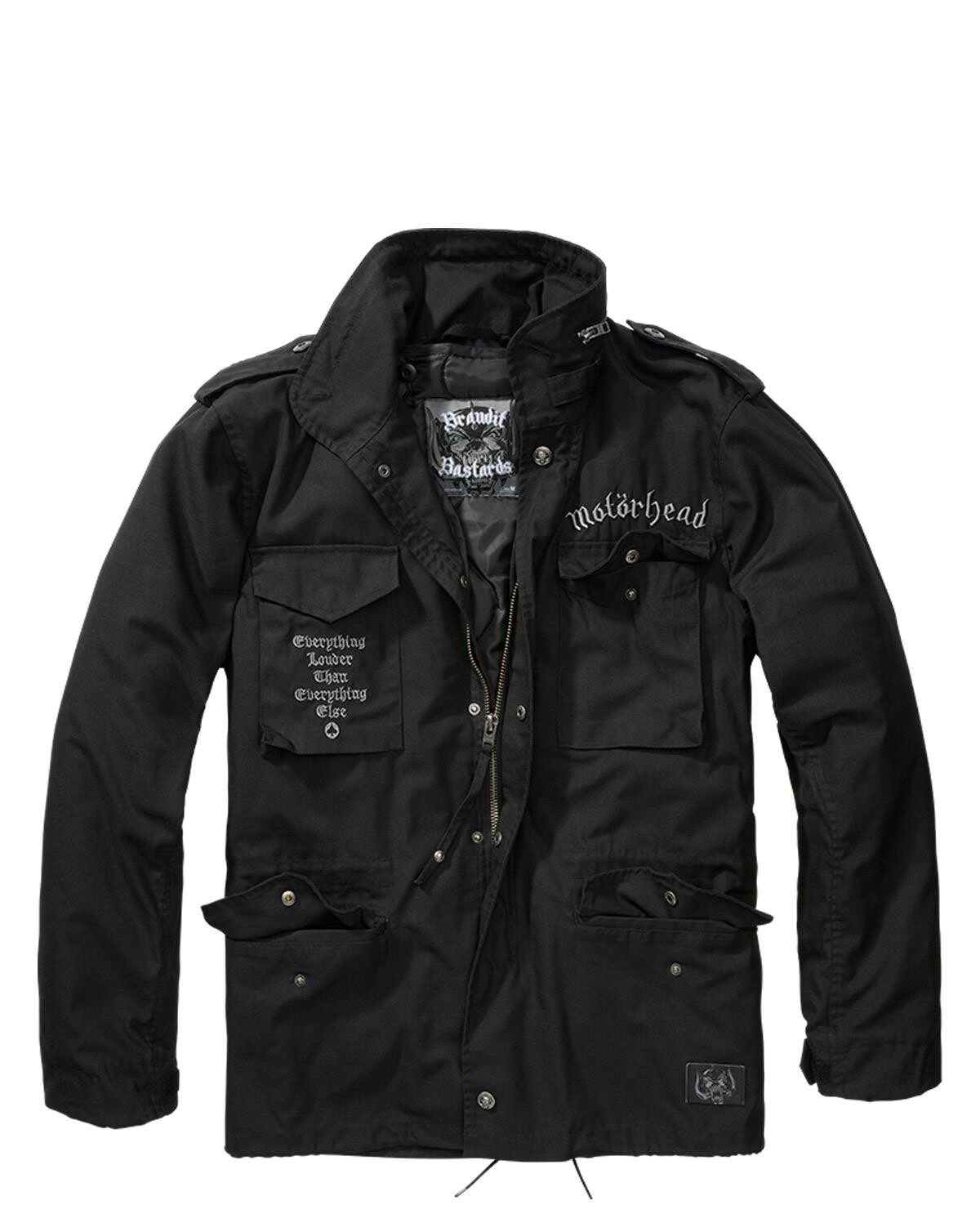 Brandit Motörhead M65 Jacket (Sort, 3XL)