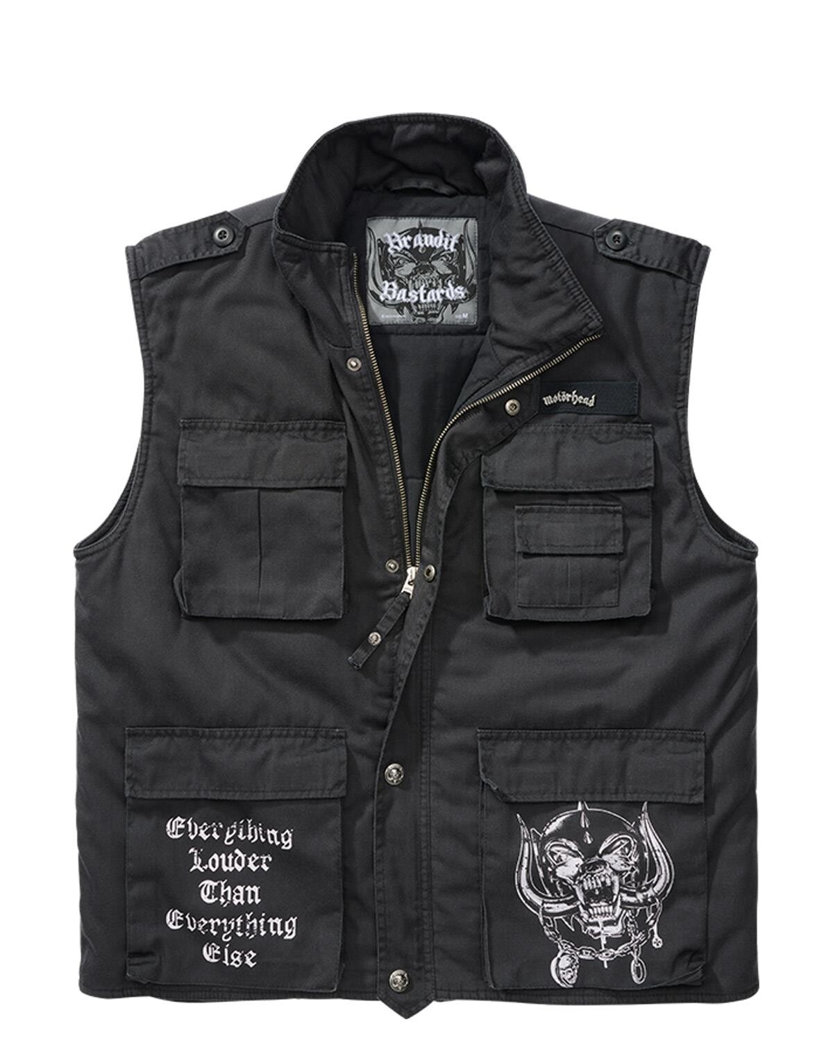 Brandit Motörhead Ranger Vest (Sort, S)