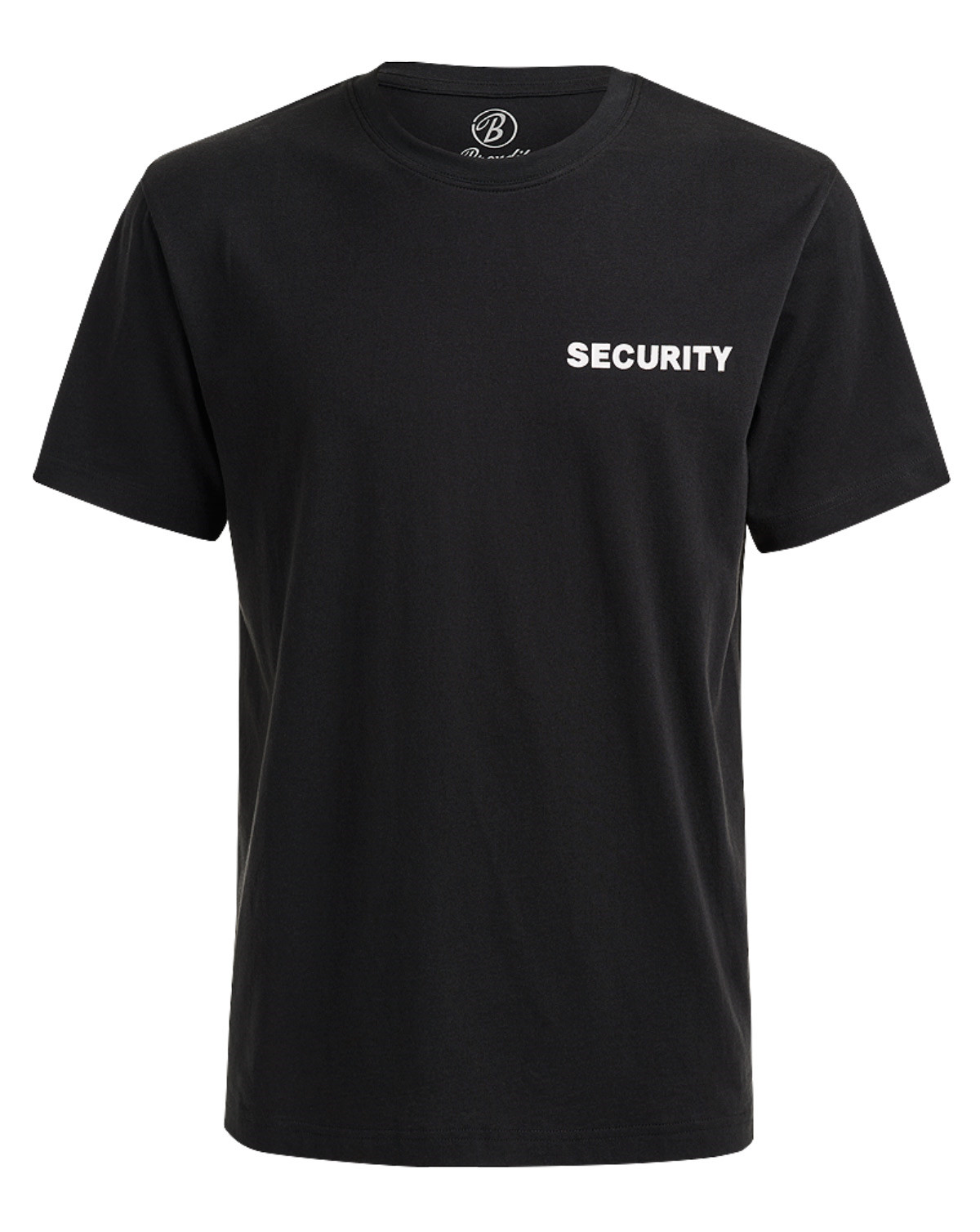 Brandit Security T-shirt (Sort, L)