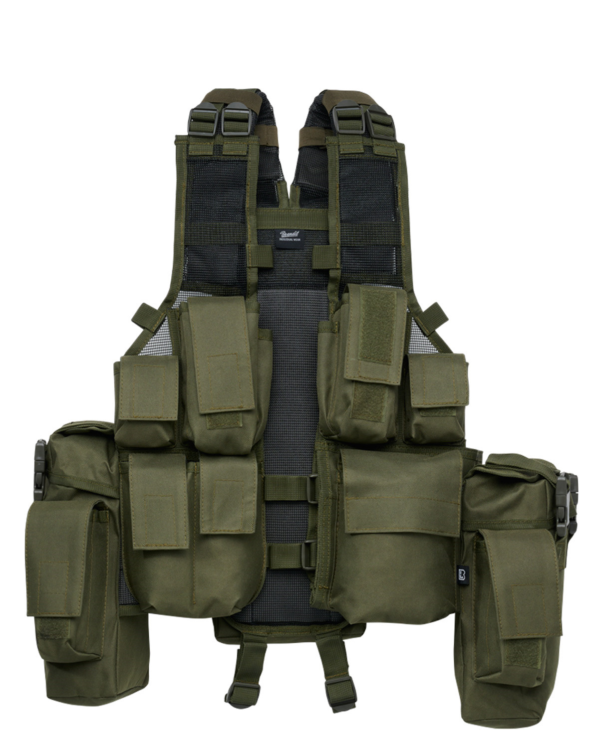 Brandit Tactical Vest (Oliven, One Size)